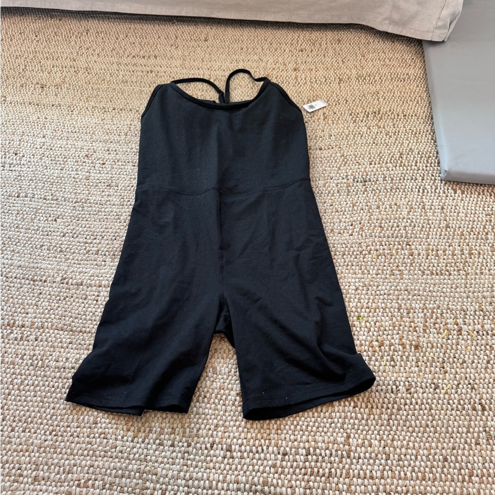 Old Navy Black Sleeveless Jumpsuit Romper